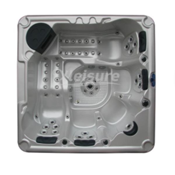 Design Freestanding Rectangular Spa Whirlpool Faucet for Outdoor Indoor Use Japanese Massage Sex Bath Included