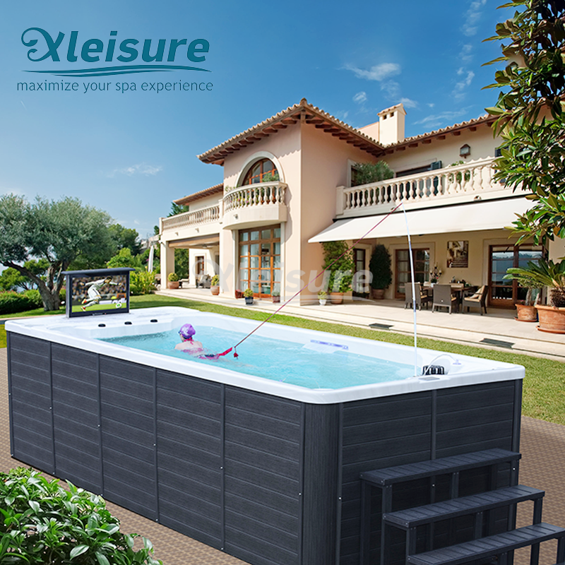 Modern Home Chinese Sex Massage Balboa Swimming Pool Hot Spa Rectangular PVC Outdoor Garden Spa Tub for 6 People