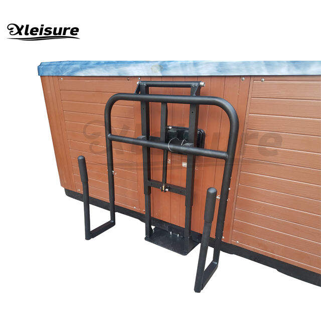 European Style Stainless Steel Spa Cover Lever Lift Outdoor Bathroom Parts Hardware for Hot Tub