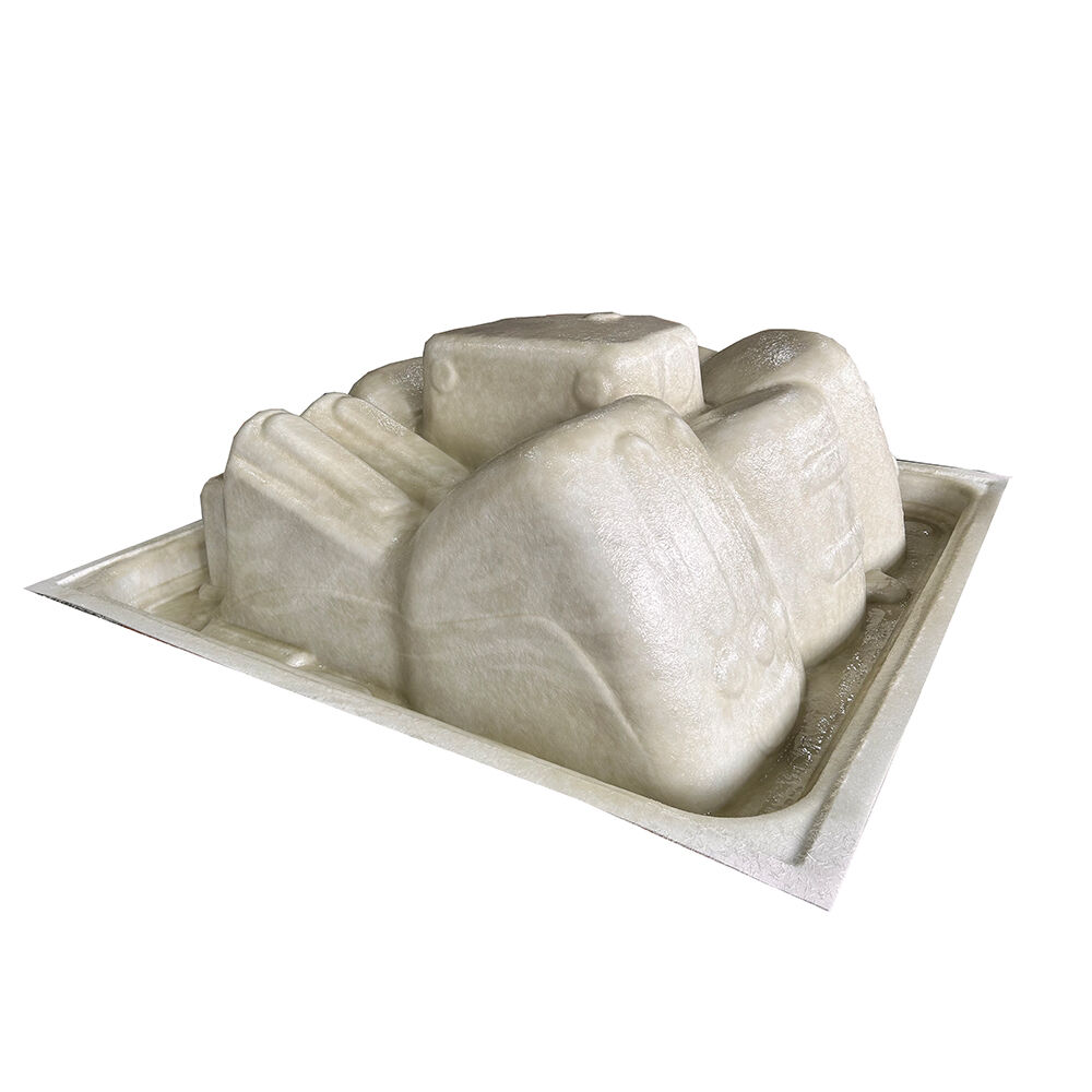 High Strength FRP Reinforced Acrylic Shell, Semi-Finished Insert Liner for Outdoor Spa Pool and Wood Burning Hot Tub