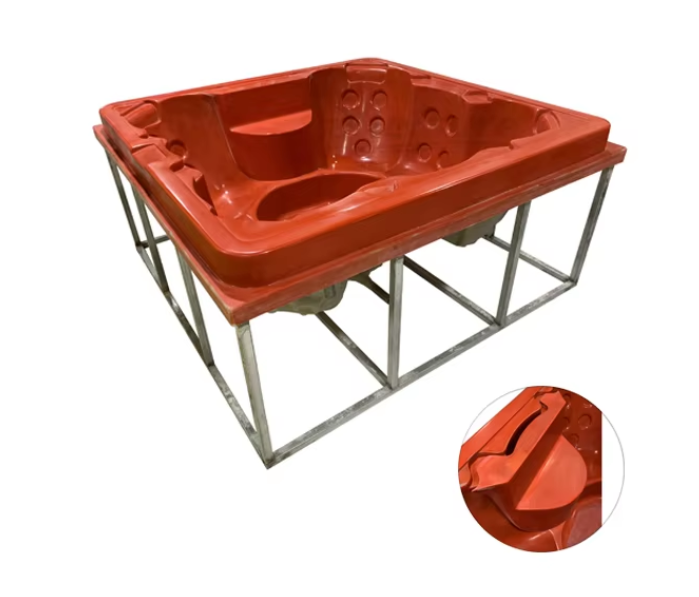 Superior Quality 2.2*2.2M Square Spa Hot Tub Mold Removable Outdoor Family Spa Pool Mould Balboa Massage Acrylic Swimming