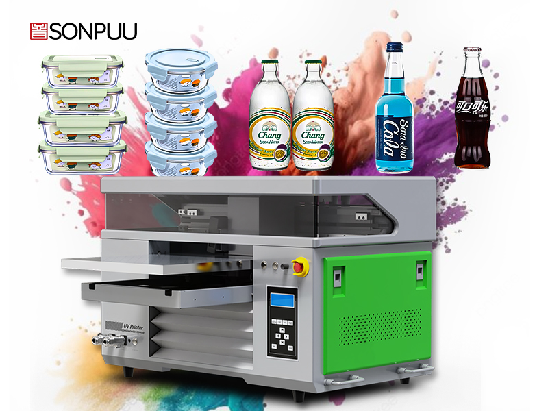 SONPUU 4060 UV printanje na staklu omogućuje prekrasne dizajne stakla