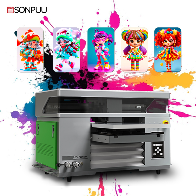 Sonpuu 4060 UV pisač za superiorno holografsko ispisivanje za prekrasne karte koje ostvaruju živopisne 3D efekte