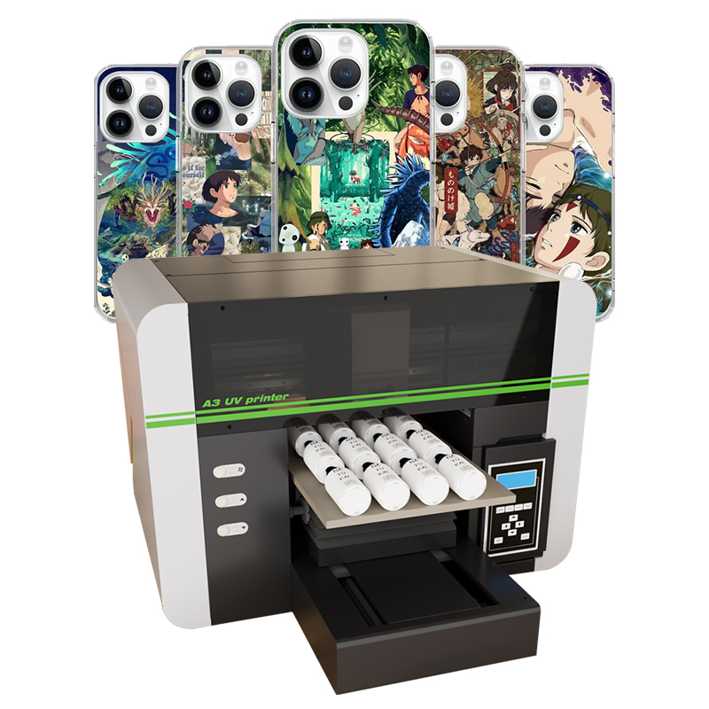 Sonpuu A3 UV pisač pisač UV A3 za kućice za mobitele visoke rezolucije, višematerijalni, učinkovit, dizajn po mjeri