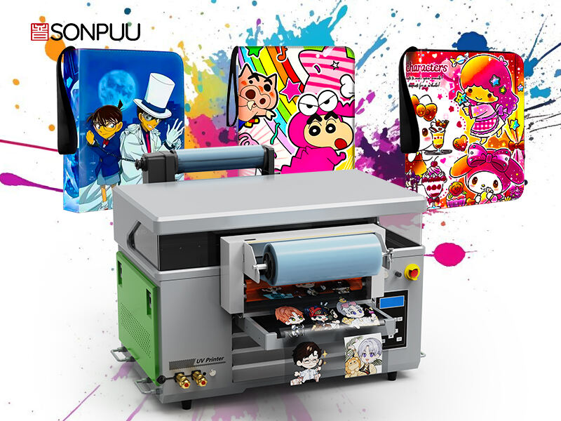 4060 Roll - Flat Integrated Printer: A 'super helper' for stationery prints, accurately reproducing anime characters, making stationery come with an IP feel