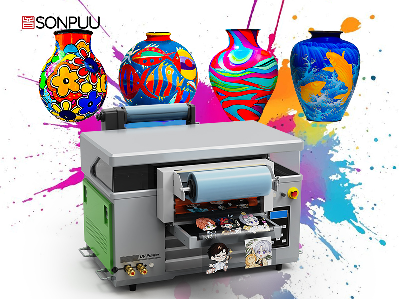 Примена на повеќе површини со технологија на UV DTF принтер