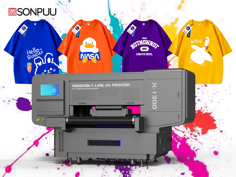 Stroj za UV slikanje s pomoću CCD linije visoke rezolucije X1300 koristi CCD pozicioniranje i revolucionizira tiskanje na odjeći