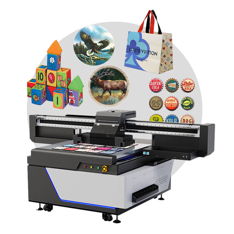 Sonpuu 1210 UV Printer with Ricoh G6 Printhead Suitable for Plastics Badges Canvas Paintings Sliding doors glass toys Various signs PVC acrylic and metal