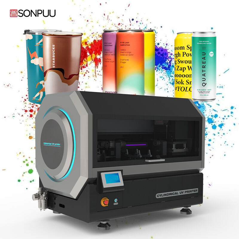 Want to create unique prints on cups and jars? The cylindrical machine is here to help you, making it easy to present creative designs and give your products their own appeal