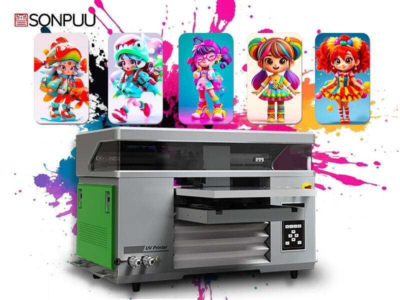 The 4060UV printer creates creativity by 'painting' on wood, accurately reproducing patterns and giving wood artistic rebirth