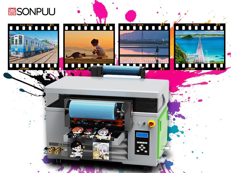 Model 4060 roll-flat integrated printer, 'prints'the charm of film moments, bringing nostalgic memories with a retro filter