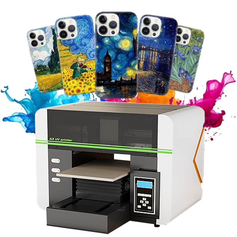 Sonpuu A3 UV mobile phone case printer  for Printing on Any Surface Create Stunning, High Quality Designs with Ease