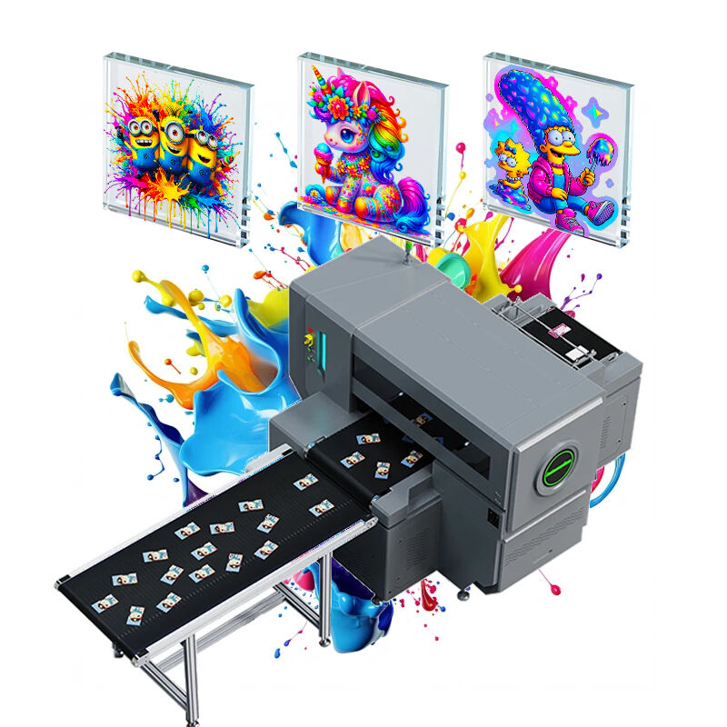 X60 UV printer, industrial-grade performance, massive output of colorful signage, meeting large-scale production needs