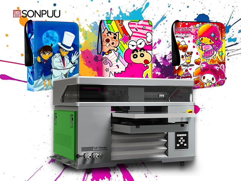 4060 UV mobile cover printing machine integrates Roll-flat Printing for more customized exceptional stationery printing