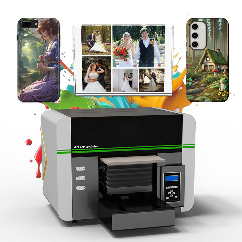 Sonpuu A3 UV printer omogućuje visokoprecizno i živo tisak, što ga čini idealnim za manje serije proizvodnje