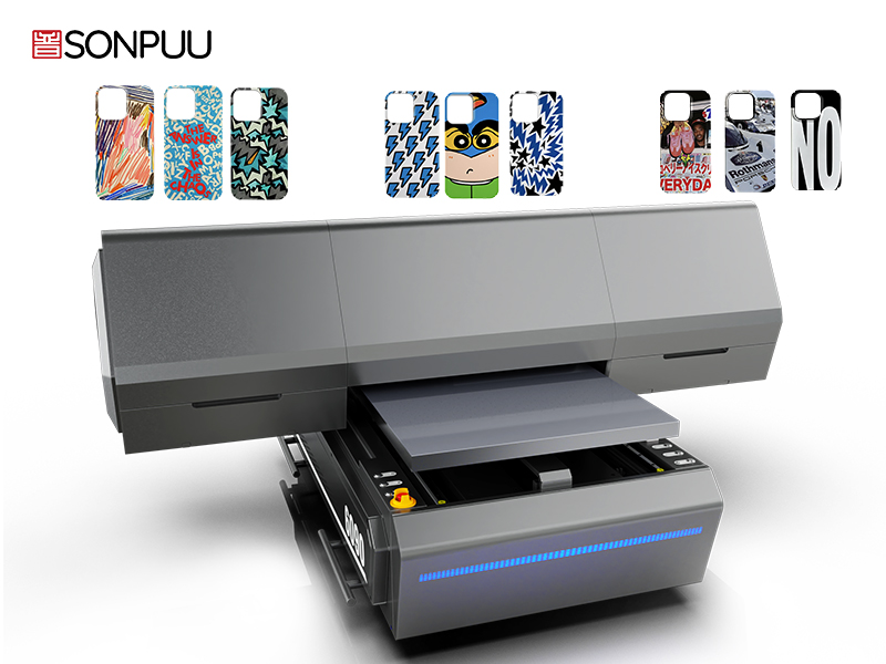 Sonpuu 6090 UV printer mobile back cover printing online Sharp, Detailed & Custom Designs for Perfect Phone Covers