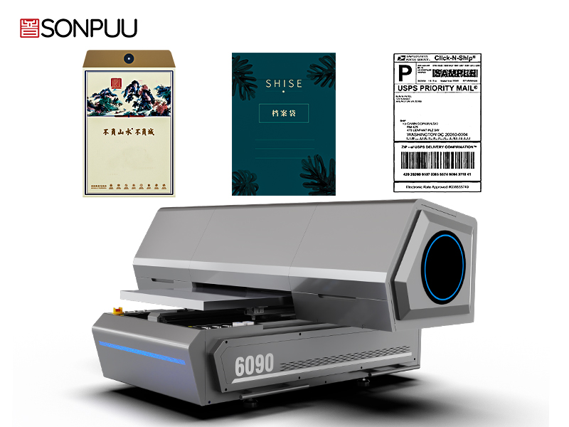Sonpuu 6090 UV pisač, ovaj napredni UV laserski pisač isporučuje izdržljive dizajne visoke rezolucije na papičanim materijalima