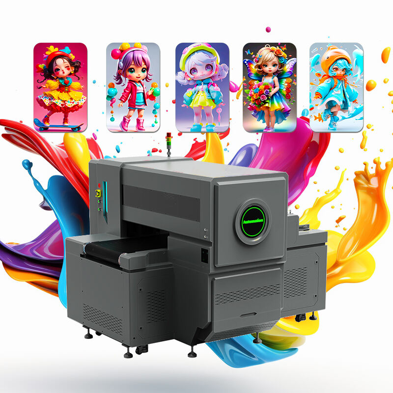 Industrial-grade X60 UV printer, suitable for assembly line production, easily handles batch printing of phone case patterns, producing exquisite designs and enhancing production efficiency