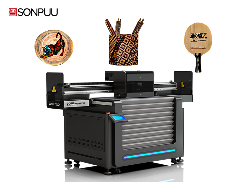 Sonpuu 9060 UV printer oferă o înaltă precizie, culori vii și efecte durabile pentru imprimare directă pe lemn