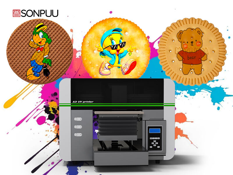 A3 UV printer helps bring creativity to cookies, combining delicious taste and aesthetic appeal