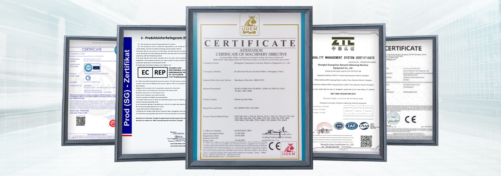 OUR HONORARY CERTIFICATE