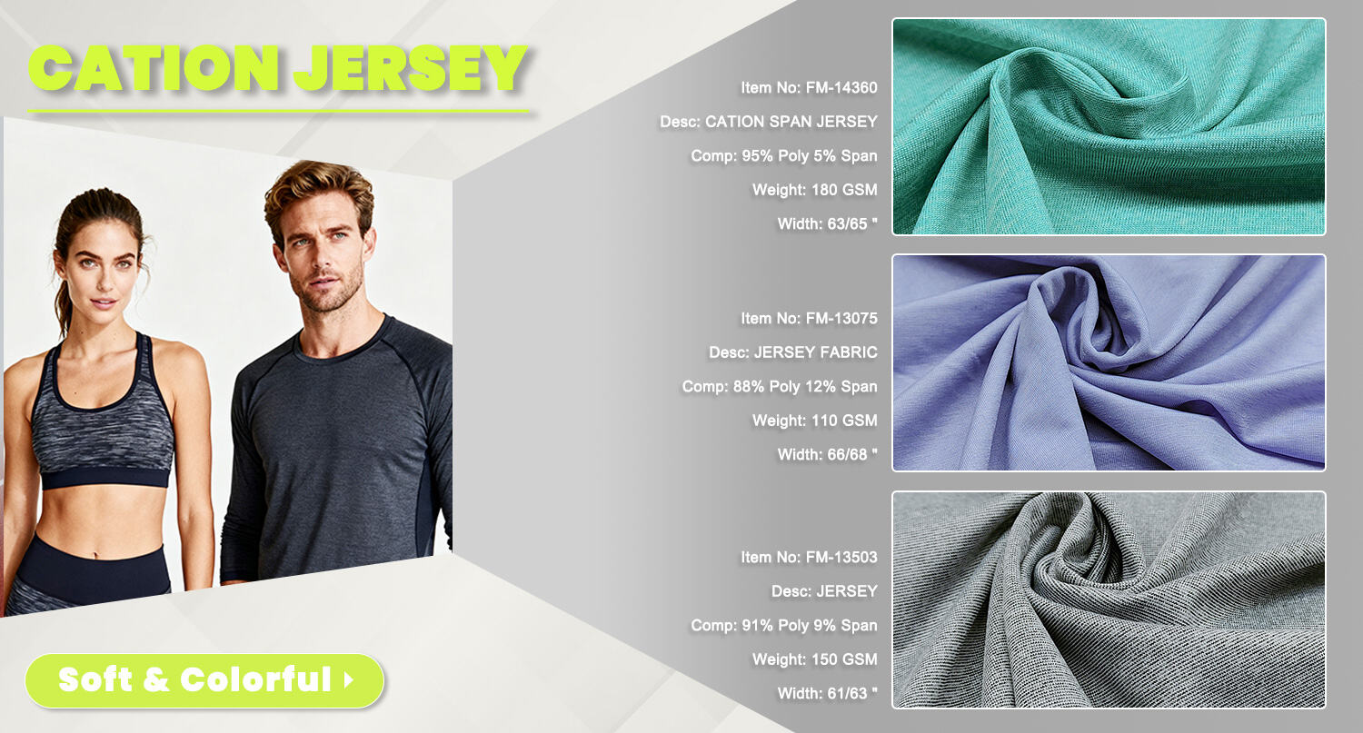 High-Performance Sports Knit Fabrics From Feimei / Yongshu Knit Fabric Factory