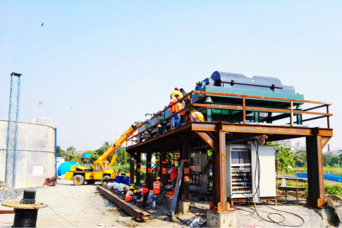 BLACK RHINO Tail Pulp Processing System has been put into use in Mumbai, India