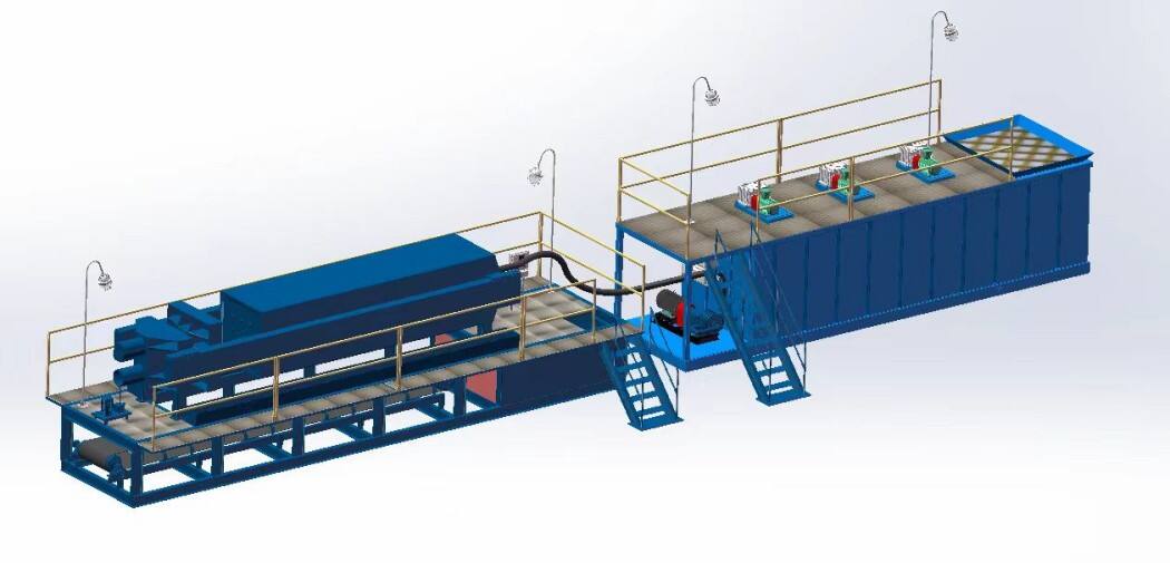 Water-based drilling cuttings waste treatment