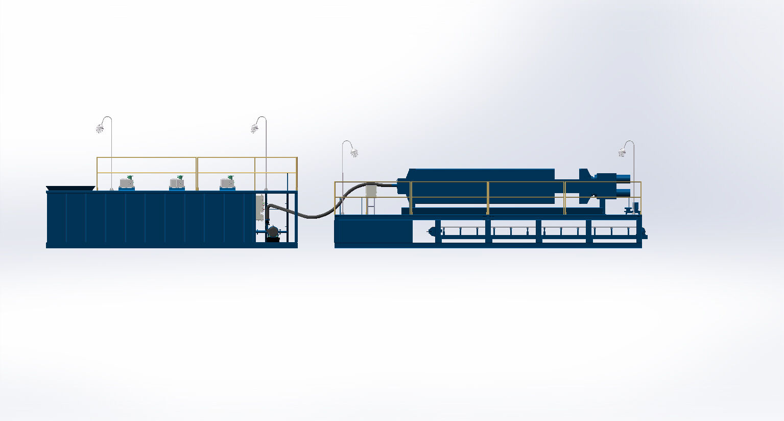 수성 드릴링 찌꺼기 처리 방식은 어떻게 작동하나요?