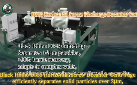 Black Rhino D355 -sentrifugi