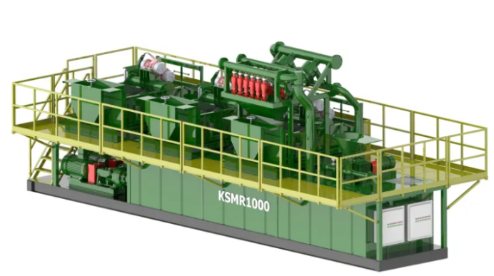 حلول موثوقة مع نظام إعادة تدوير طين الحفر الأفقي الموجه