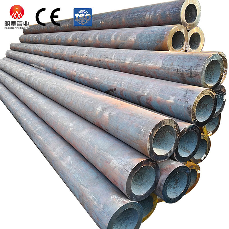 Large Diameter Carbon Seamless Steel Pipes ASTM A106 A53 A333 Sch 40 80 Hot Finished Alloy Steel Pipe Price