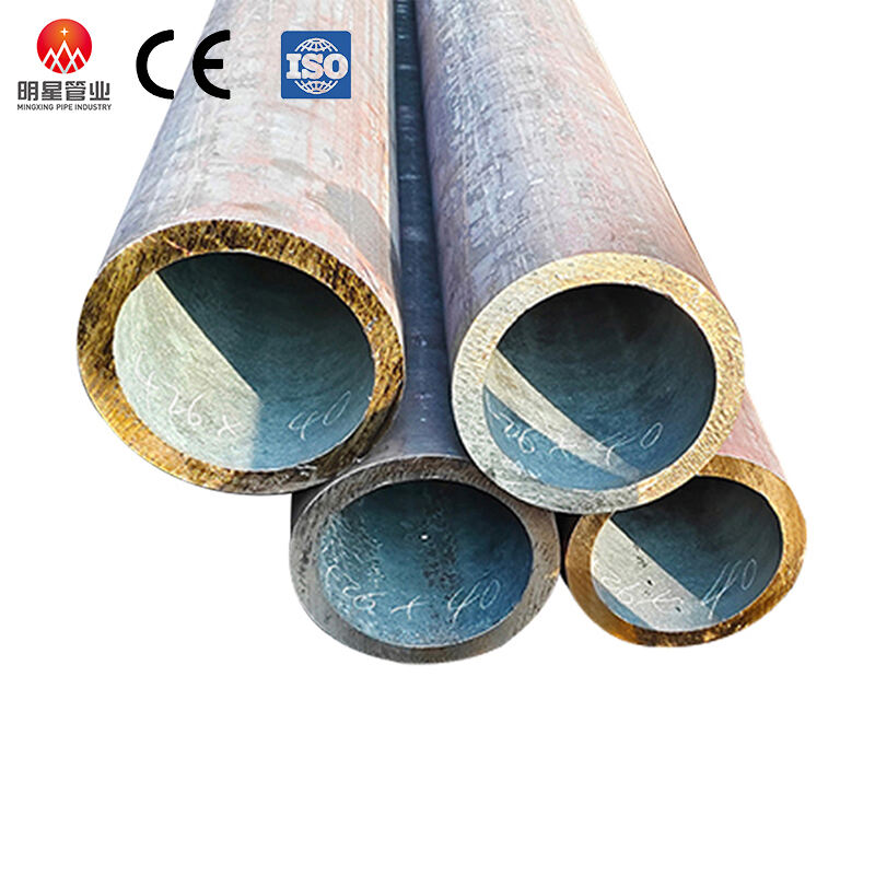 Penjualan Langsung dari Pabrik 10# 20# 35# 45# 16Mn 27SiMn 40Cr Standar Baja Karbon Seamless Pipa untuk Pengangkutan Minyak