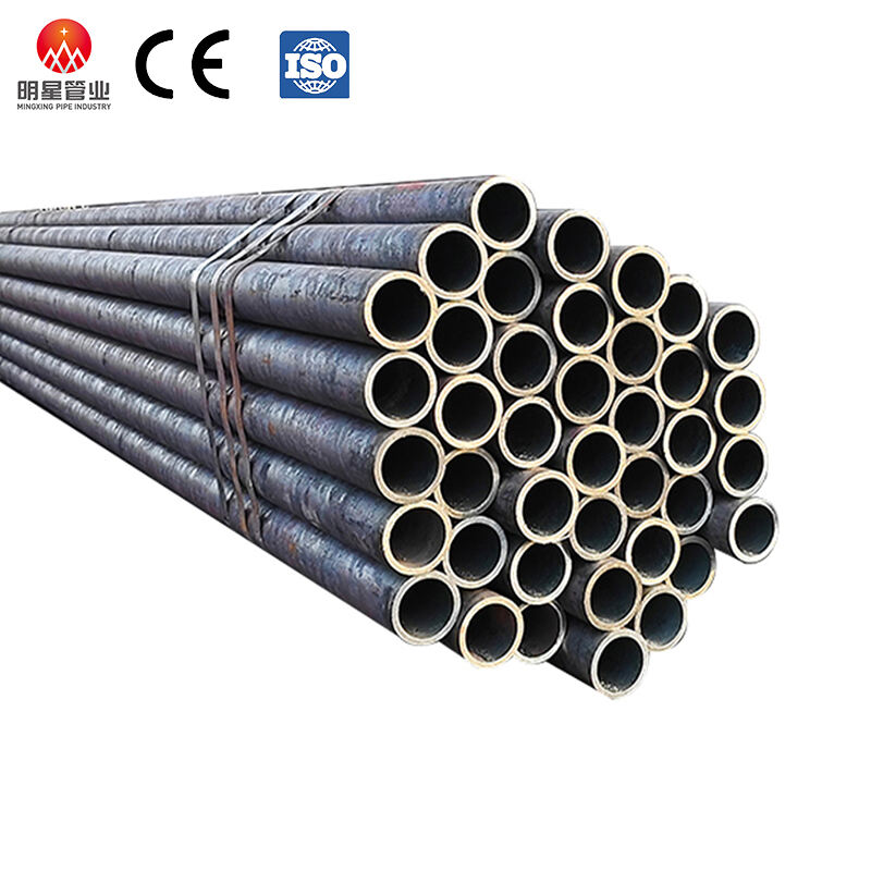 ASTM A106 A53 Hot Rolled Carbon Steel Pipes Sch10 20 30 40 60 Q195 Q235 Q235B Q345 for Oil Gas Pipeline Seamless Steel Pipe