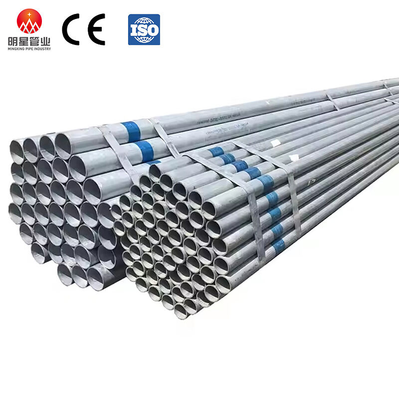 Pipe ya Chuma Galvanized ya Sch 40 Galvanized ya Joto 2 Inches 4 Inches Galvanized Iron Pipe Bei ya Pipe ya Chuma ya Jaribio Lau Galvanized Gi Pipe