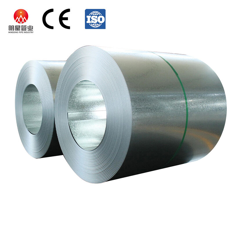 Vente Chaude Q235B DX51D DX52D 1mm 2mm 3mm Bobine d'Acier Galvanisé à chaud Trempé au Zinc Bobine d'Acier Galvanisé