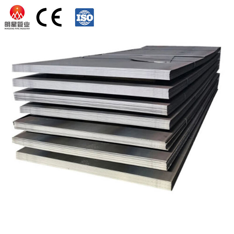 China Manufacturer Supply Hot Rolled Alloy Steel Metal Sheet Low Carbon Ms Sheet Price Cutting Welding ASTM AISI JIS