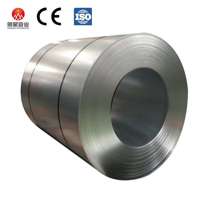 mfuko wa Chuma ya Kiasasi 0.5mm na Galvanization ya Kiungo Iso9001 Hardi ya Kati Z121-Z180 Galvanized Steel Coil Imepangwa na Rangi