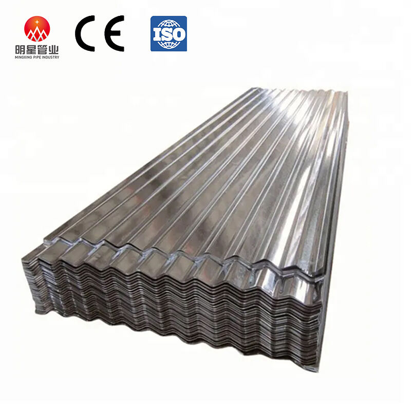 Direkt vom Werk Großhandel Wirtschaftliche Metallwellbleche aus Stahl Dachblech nach Maß mit Schnitt-, Schweiss- und Biegeleistungen