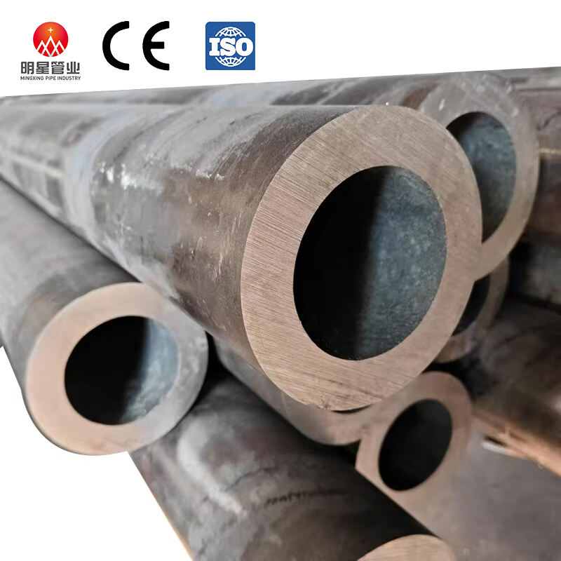 Seamless Schedule 40 Carbon Steel Pipe 800mm Thick-Walled Alloy Pipe for Industrial Construction Steel