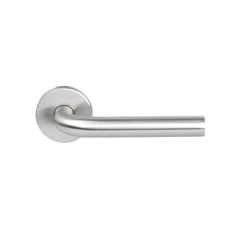 Fire Rated EN1906 and DIN18255 Certified with Stainless Steel Rose Door Handle