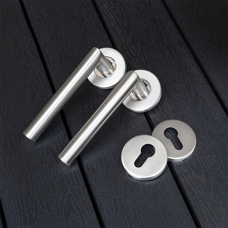 Ergonomic Lever Handle for Fire Door Hardware Systems