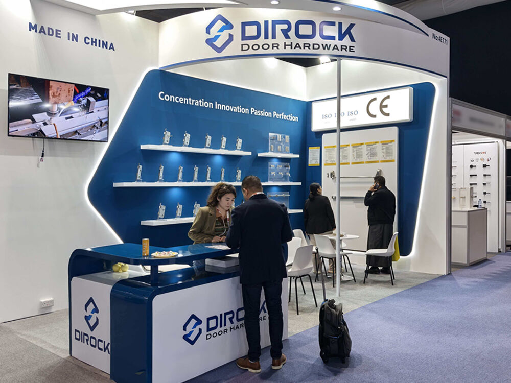 DIROCK Exhibits at Big 5 Construct Saudi 2026, Presenting European-Standard Fire Door Hardware Solutions