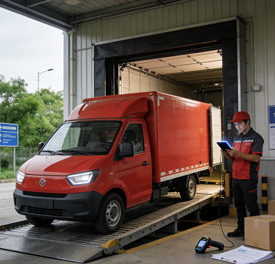 How can electric delivery trucks cut enterprise transportation costs?

