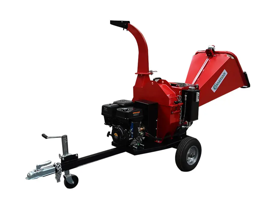 Mały Przemysłowy Rozdrabniacz Drewna | Samozasysające Rozdrabniacze na Krzaki z Napędem Hydraulicznym Elektrycznym/Silnikowym do Profesjonalnego Zagospodarowania Terenu