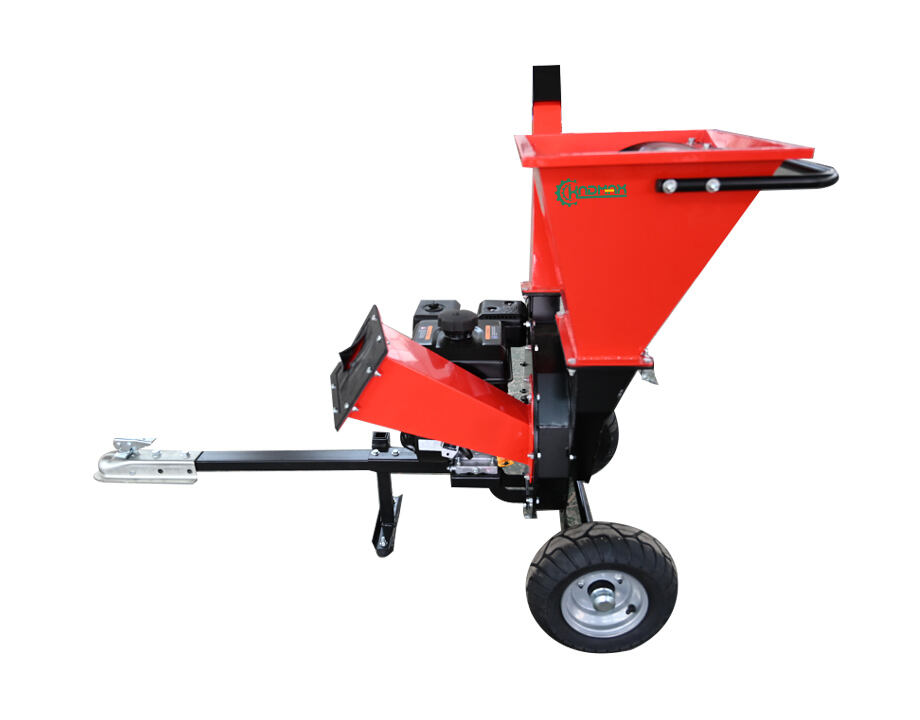 CS703 Hydraulic Feeding Shredder Small Wood Chipper Leaves And Branches Chipper Shredder Wood Chipper