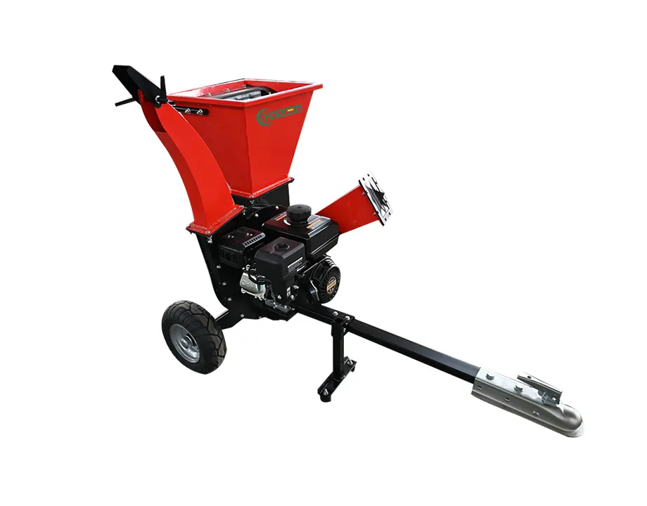 Močen drobilnik za les za prodajo | Industrijski in vrtinski stroj za drobljenje lesnih odpadkov