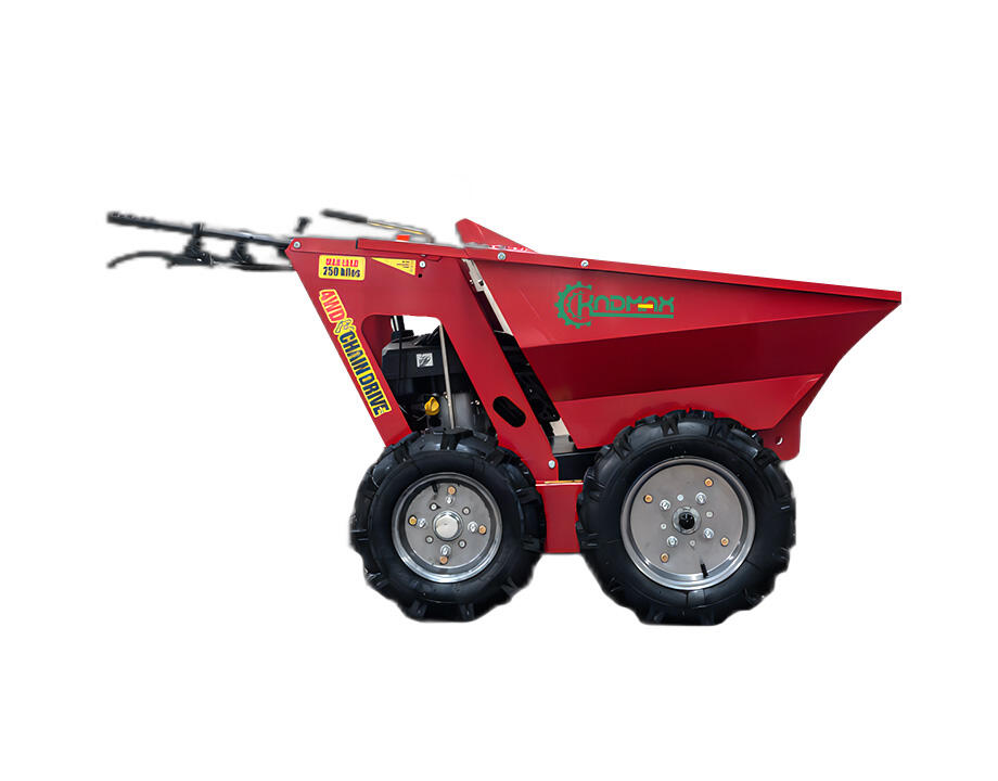 Dumper Wheelbarrow: Compact, Sturdy & Easy-Maneuver for Gardening, Construction Hauling Needs
