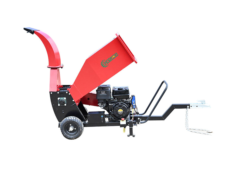 commercial grade 15hp wood chipper with 120mm cutting diameter-0