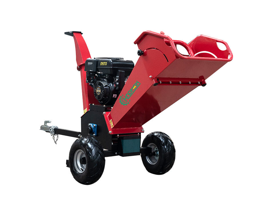 GC155-2 New Model 15HP Gasoline Powered Wood Chipper Drum Cutting Shredder